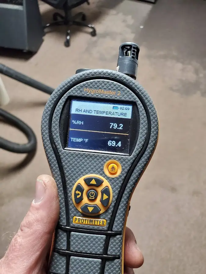 Moisture meter humidity assessment for Fire & Smoke Damage Restoration in Anadarko